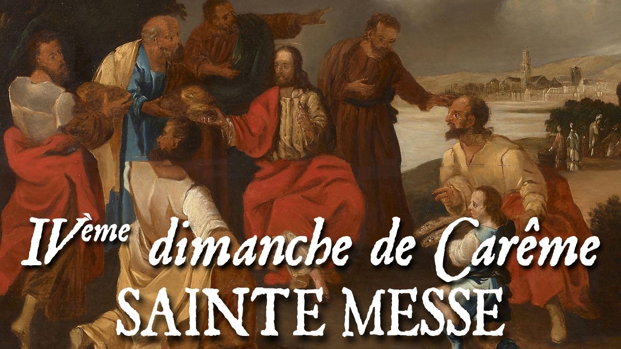 Sainte messe du quatrième dimanche de Carême - LÆTARE