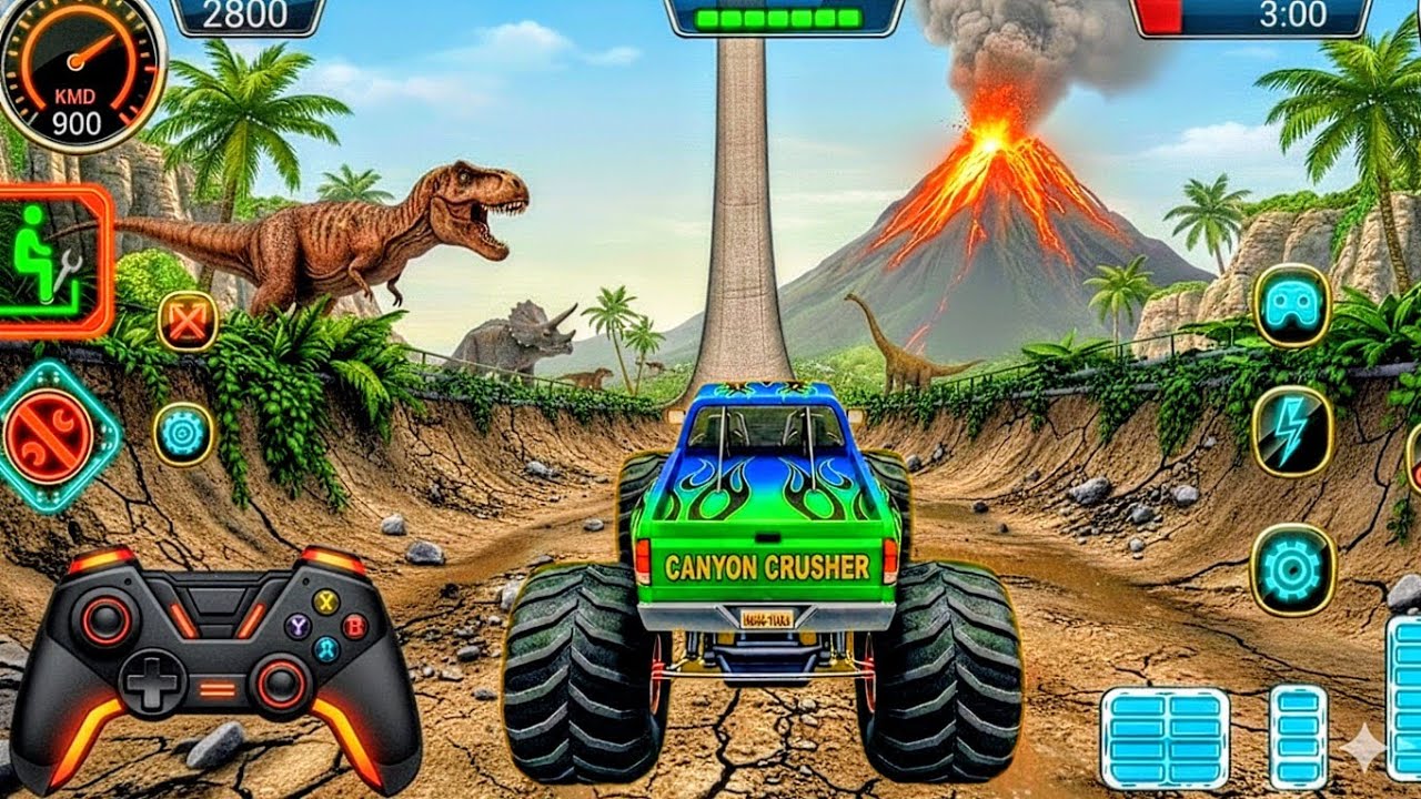 Monster Truck Mega Ramp Extreme Racing - Mega Ramp Monster Truck Racing - Android Gameplay 2026