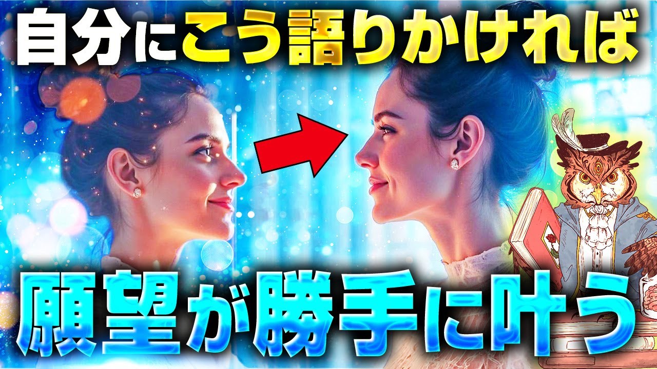 【鏡の法則の真実】9割は知らない！鏡の自分にある言葉を語りかければ願望は嫌でも叶う【願望実現】