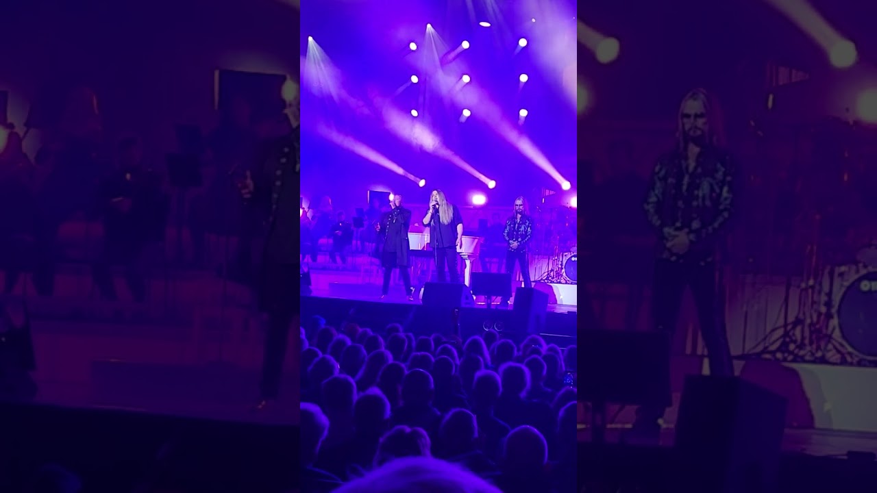 Anthem - Tommy Johansson, Johan Boding och Jakob Samuel Rhapsody in Rock Dalhalla 2023
