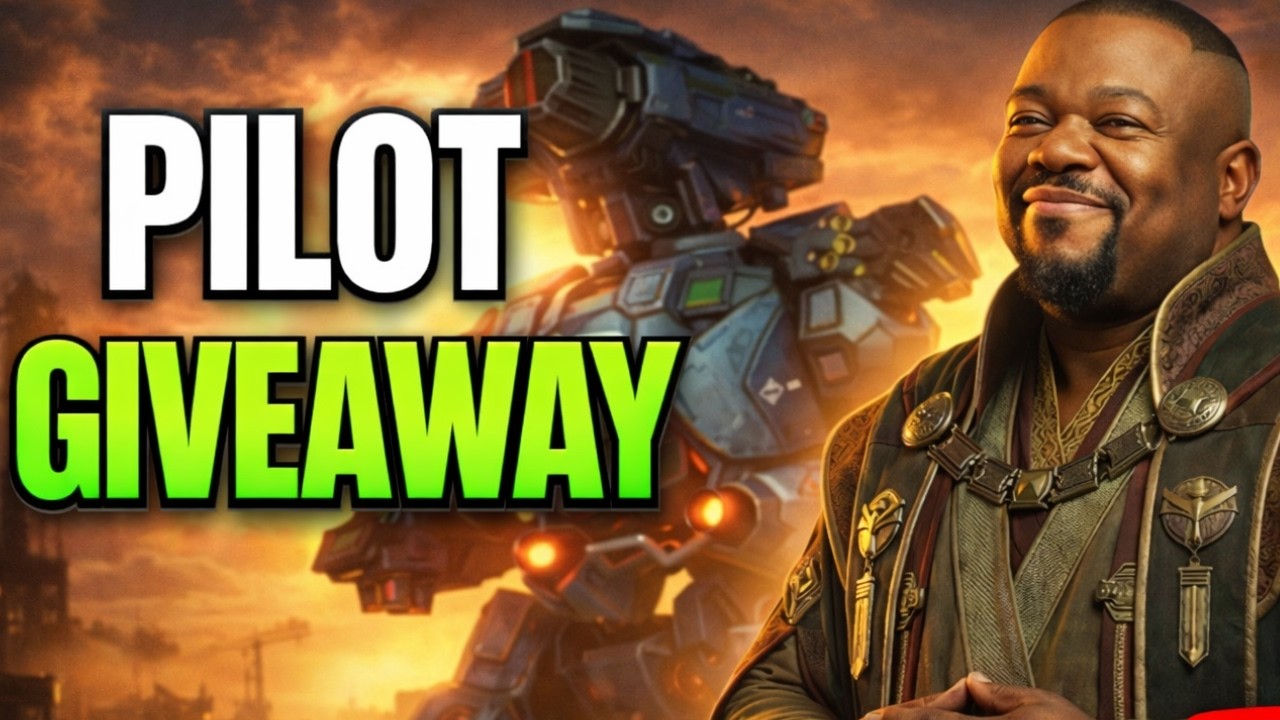 Alex Tav Pilot Giveaway! (War Robots) 🔥#WRWinTav