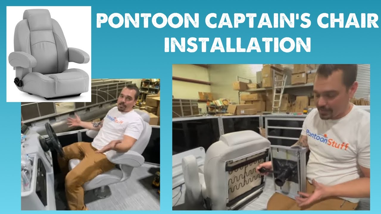 Installing Pontoon Captain's Chair - HOW TO