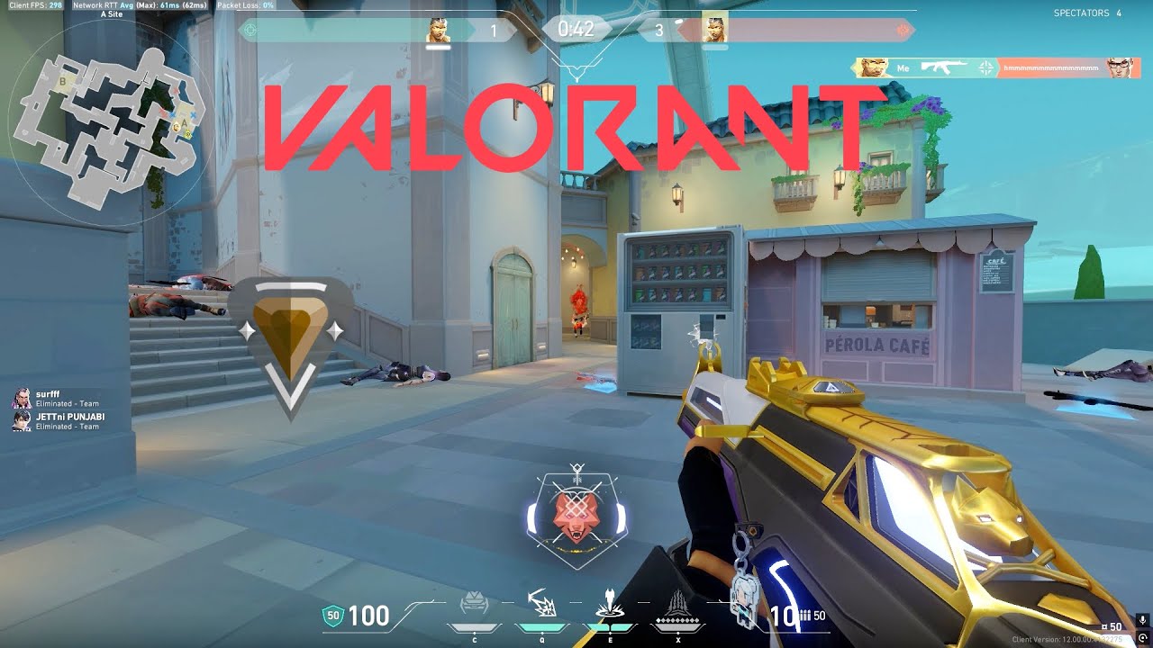 New Act: Competitive Match Rank-Push Gameplay in Valorant