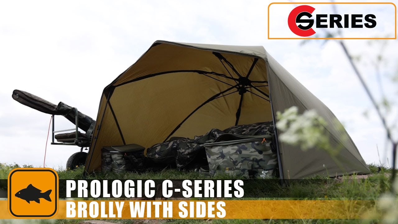 C-SERIES BROLLY with SIDES - Carp Fishing