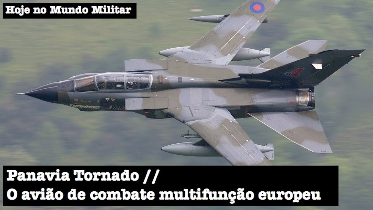 Panavia Tornado, o avião de combate multifunção europeu