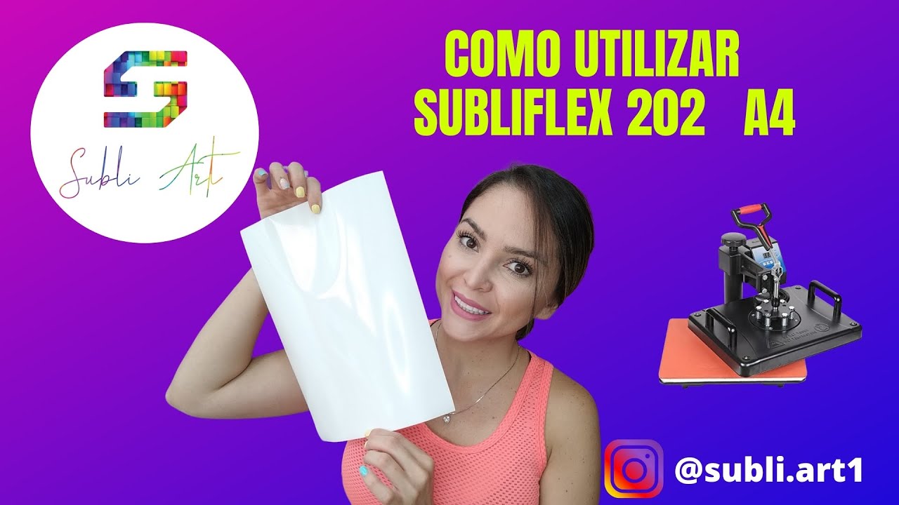 Cómo utilizar el vinilo sublimable  subliflex 202 @subliart4553 #sublimación #camisetaspersonalizadas