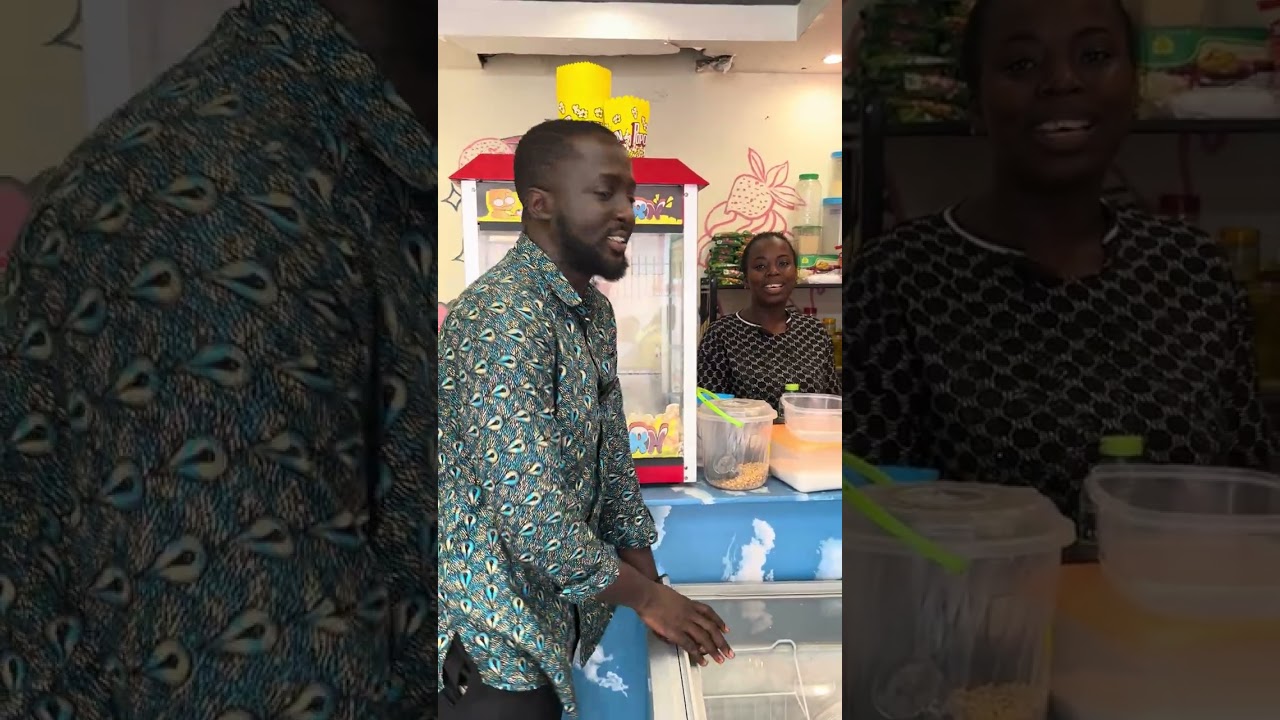 An indrive delivery guy ate noddles a young graduate from Kumasi technical university#Indrive  #kstu