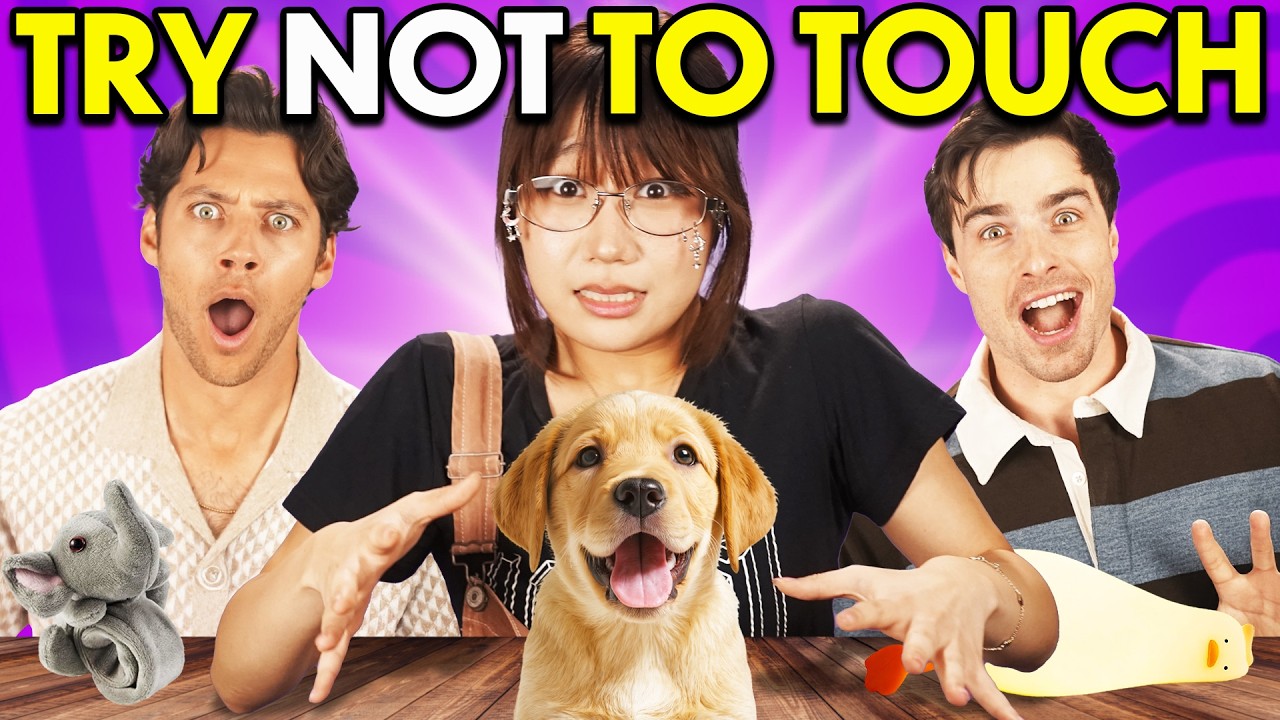 Impossible Try Not To Touch Challenge! (ft. Matt Cornett & Michael Bradway)