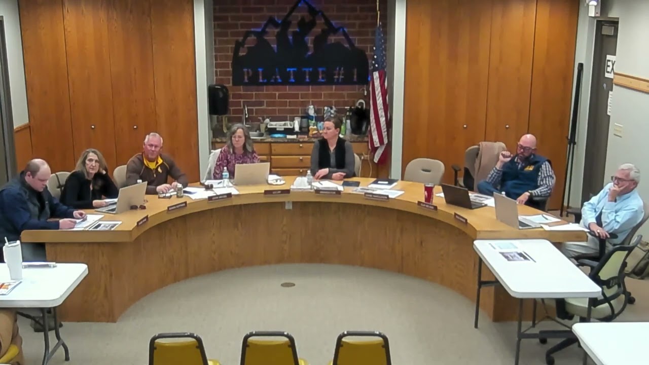 PCSD1 Board Work Session Nov 17th 2025