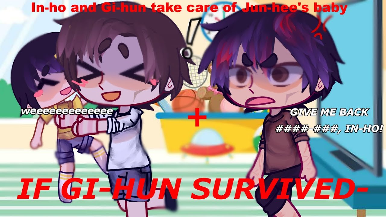 IF GI-HUN SURVIVED + In-ho and Gi-hun take care of Jun-hee's baby | CRINGE ASF | Squid Game 3 | GC