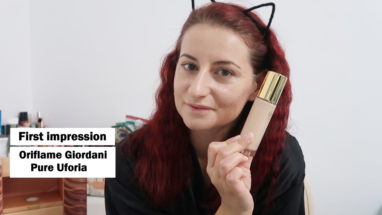 First impression|Testez fondul de ten Giordani Gold Pure Uforia Oriflame