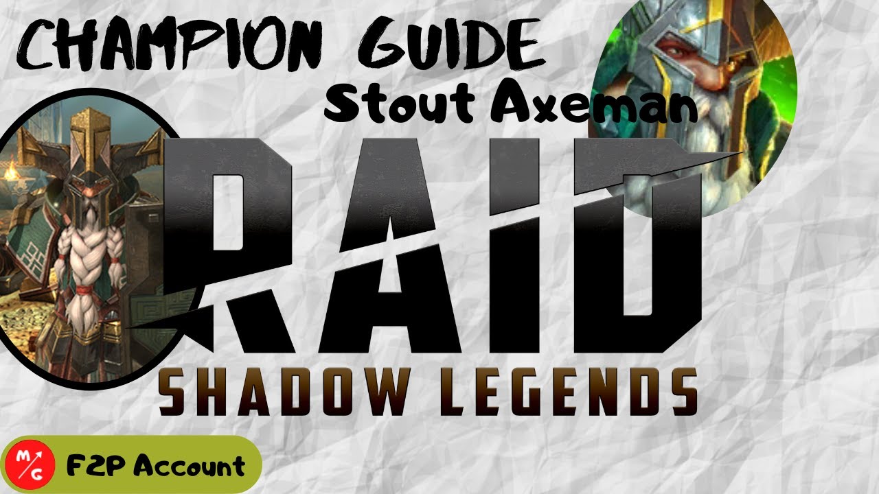 [F2P] | Руководство по чемпиону Stout Axeman Raid Shadow Legends | Расширение отражения урона и ослабления!