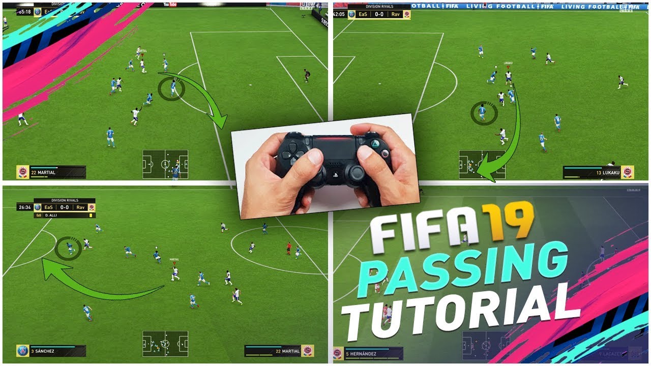 FIFA 19 ADVANCED PASSING TUTORIAL - THE SECRETS TO MASTER PASSING in FIFA 19 - FULL GUIDE