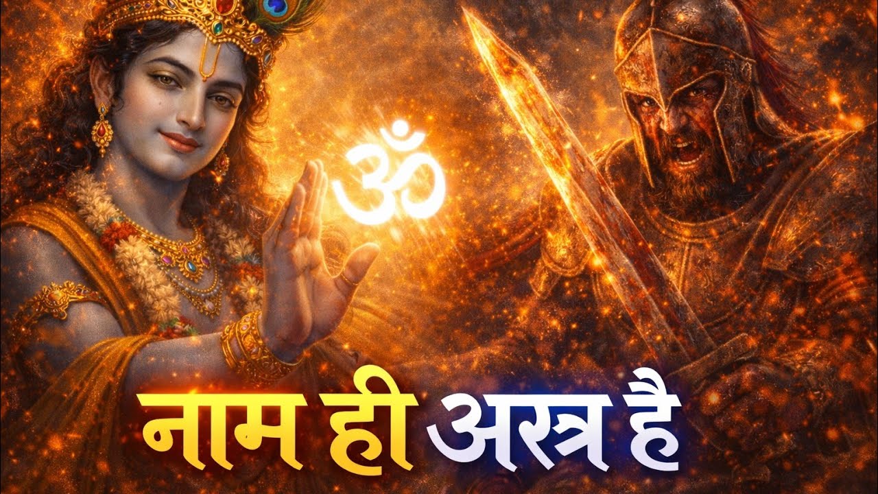 🔥 नाम ही अस्त्र है  | 🪔 जब हर हथियार निष्फल हो जाए | Powerful Bhajan ✨