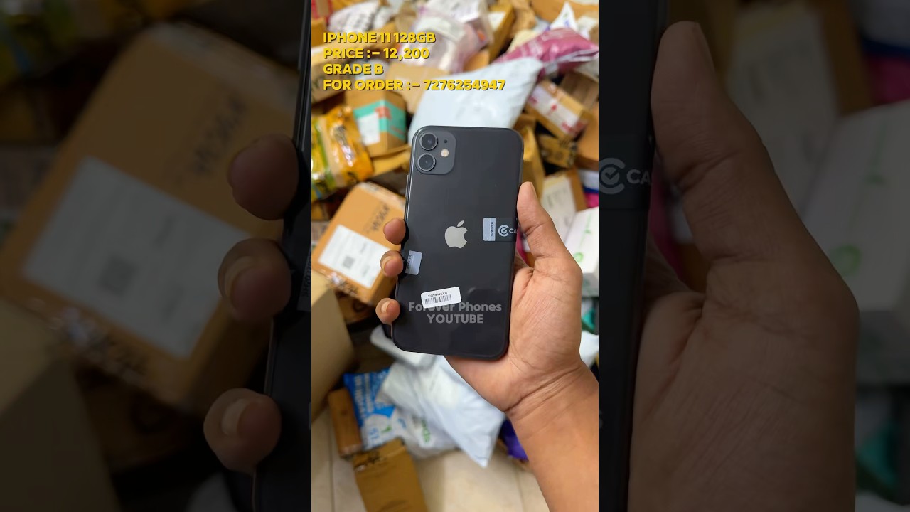 iPhone 11 Cashify Super Sale Unboxing Grade B 