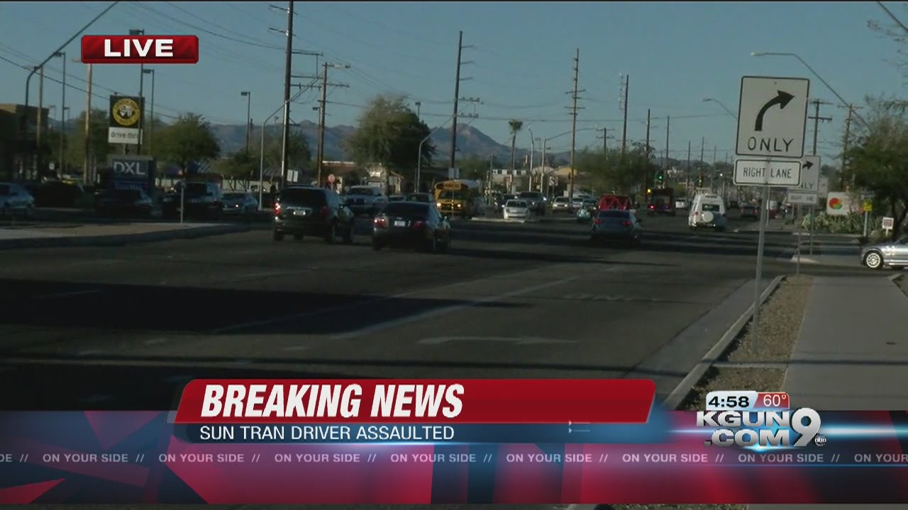 Sun Tran driver assaulted by armed suspect