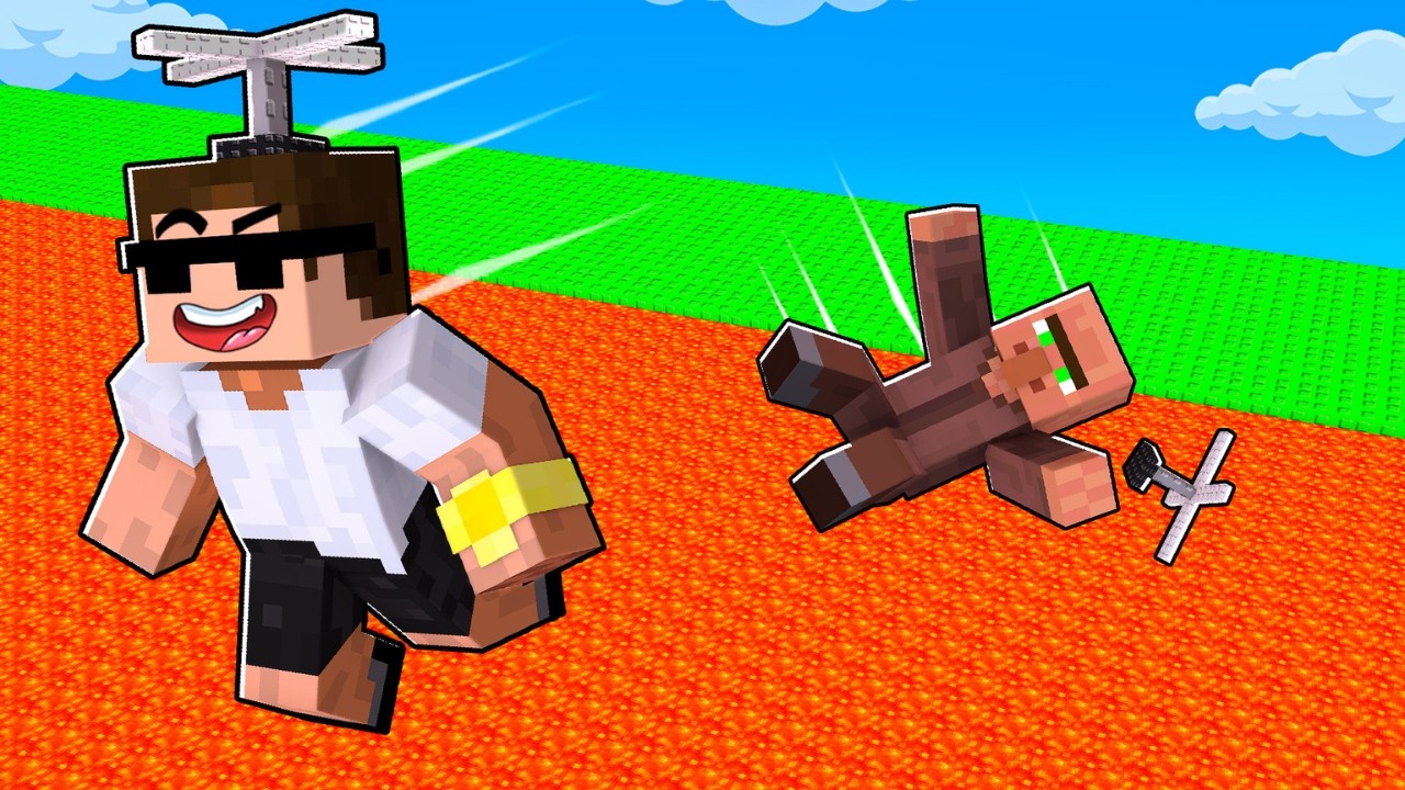 I become Helicopter in Roblox..
