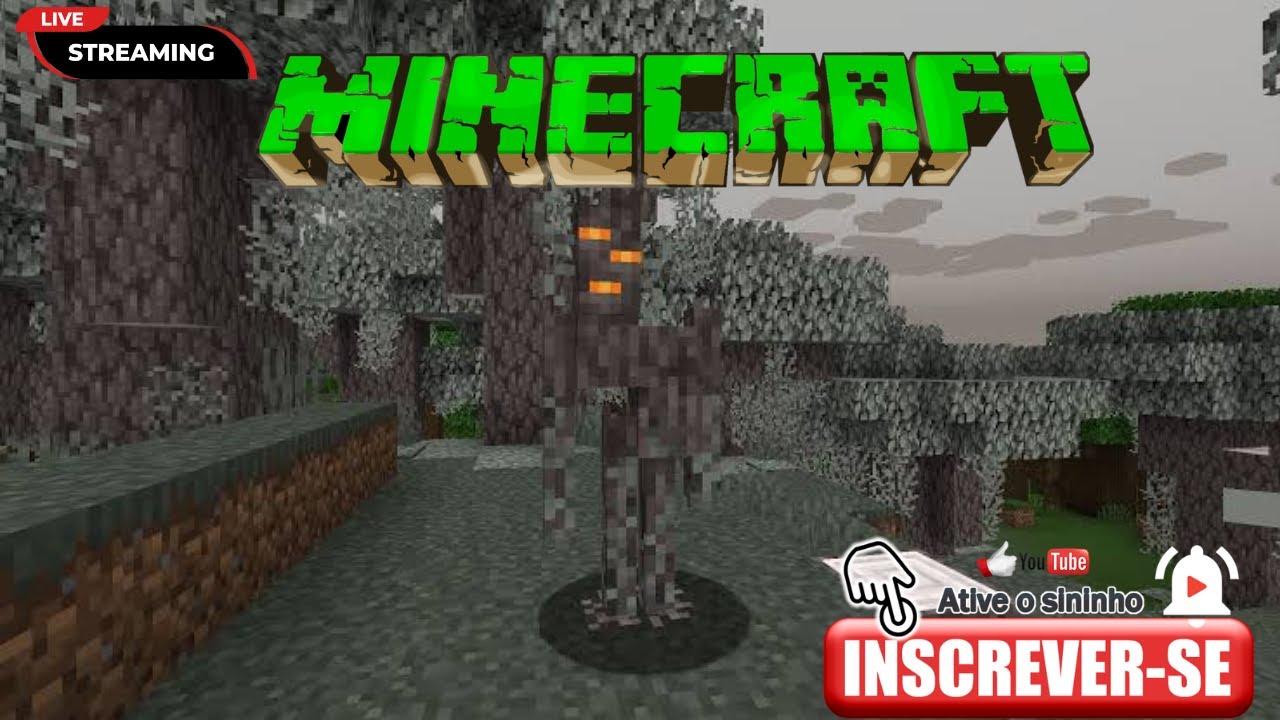 🔥Ao Vivo Minecraft Bedrock e Mobile Com Inscritos