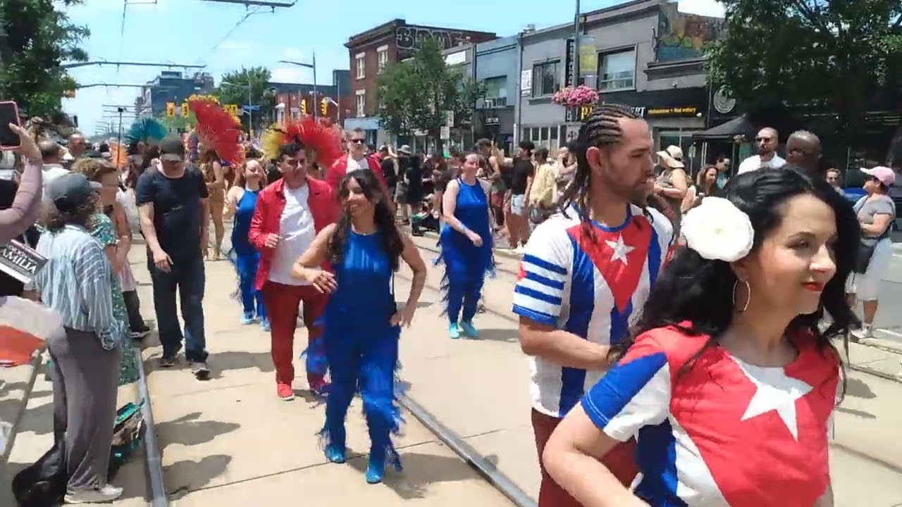 Salsa in Toronto 2025 Saturday Fiesta Parade part 3 Cuba
