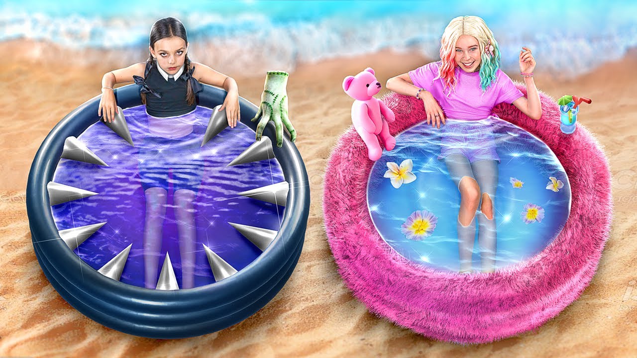 Wednesday und Enid Haben Kinder! SOMMER-HACKS FÜR CLEVERE ELTERN IM URLAUB