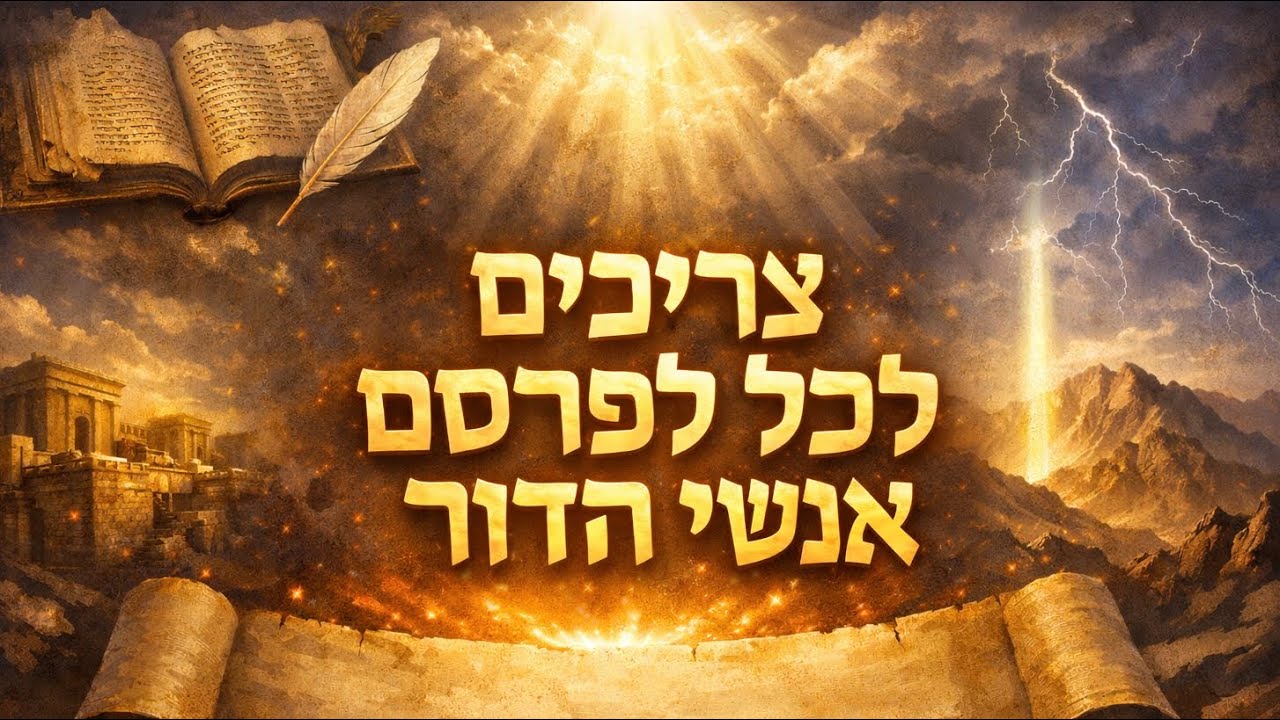 ״צריכים