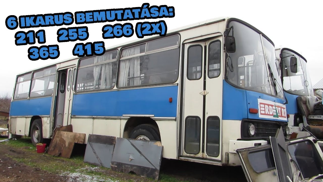 6 db Ikarus bemutatása - Perdiák Transport Kft.