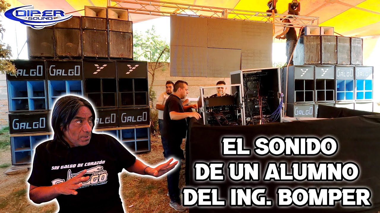 MUY BUENA ECUALIZACION DE SONIDO GALGO | CHECA ESTA AVENTURA SONIDERA CON ABEL PEREZ |