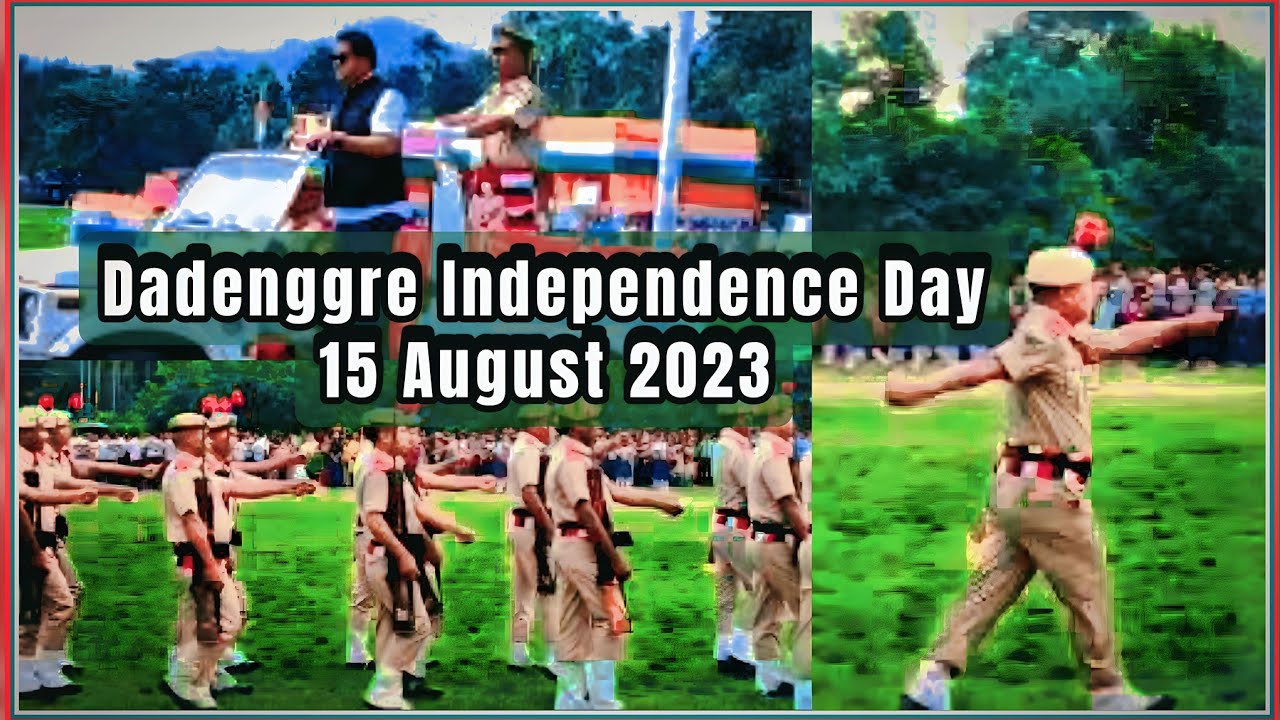 77th Independence Day Celebration 2023 // March Past // Dadenggre