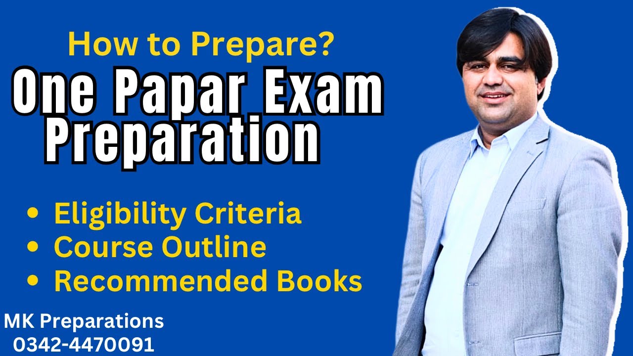 Basic Tips for One paper MCQs Preparation | General Knowledge MCQs Preparation | PPSC | FPSC | SPSC