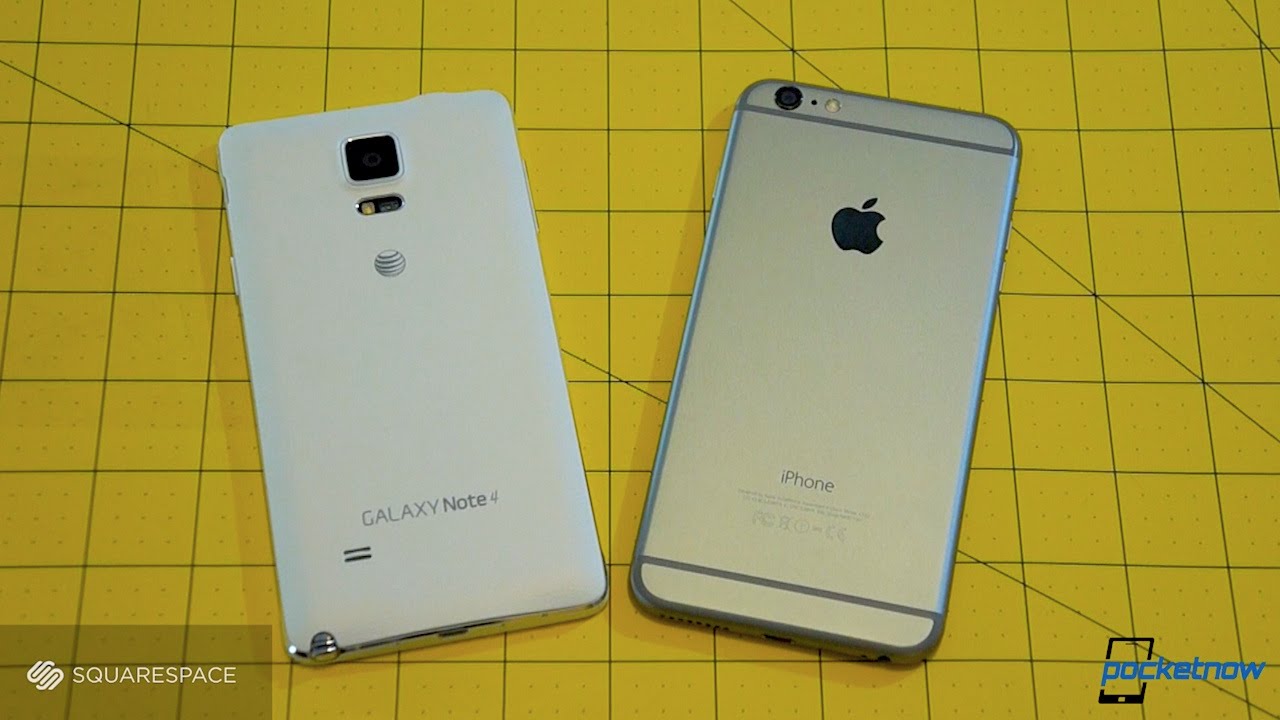 Galaxy Note 4 vs iPhone 6 Plus | Pocketnow
