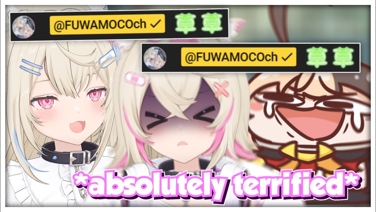 Fuwawa and Gigi Just Can't Stop Laughing at Mococo Being Absolutely Terrified in This Game