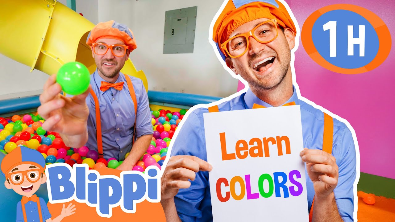 A Day Full of Color! 🌈| Blippi | School of Play