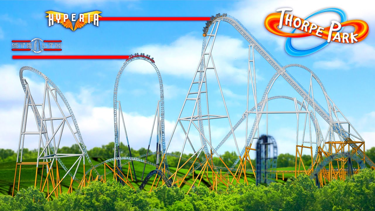 Thorpe Park's NEW COASTER is HUGE...