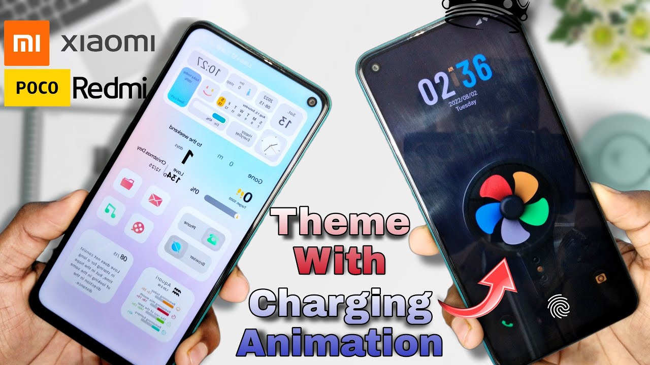 Top 3 Best MIUI 12 Theme with Charging Animation & Fingerprint | miui 13 themes