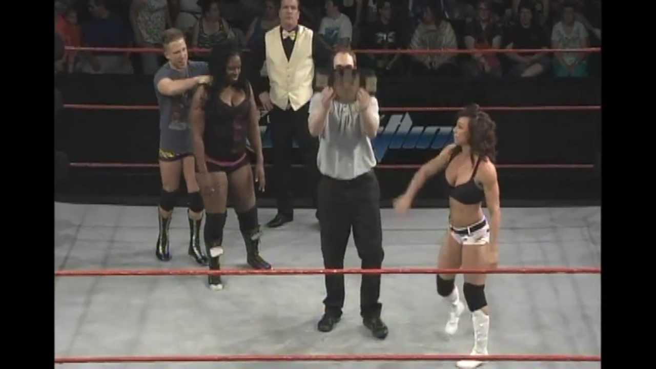 OVW Womens Title: (c) Trina Thompson vs Epiphany w/Eddie Diamond & Timmy Danger