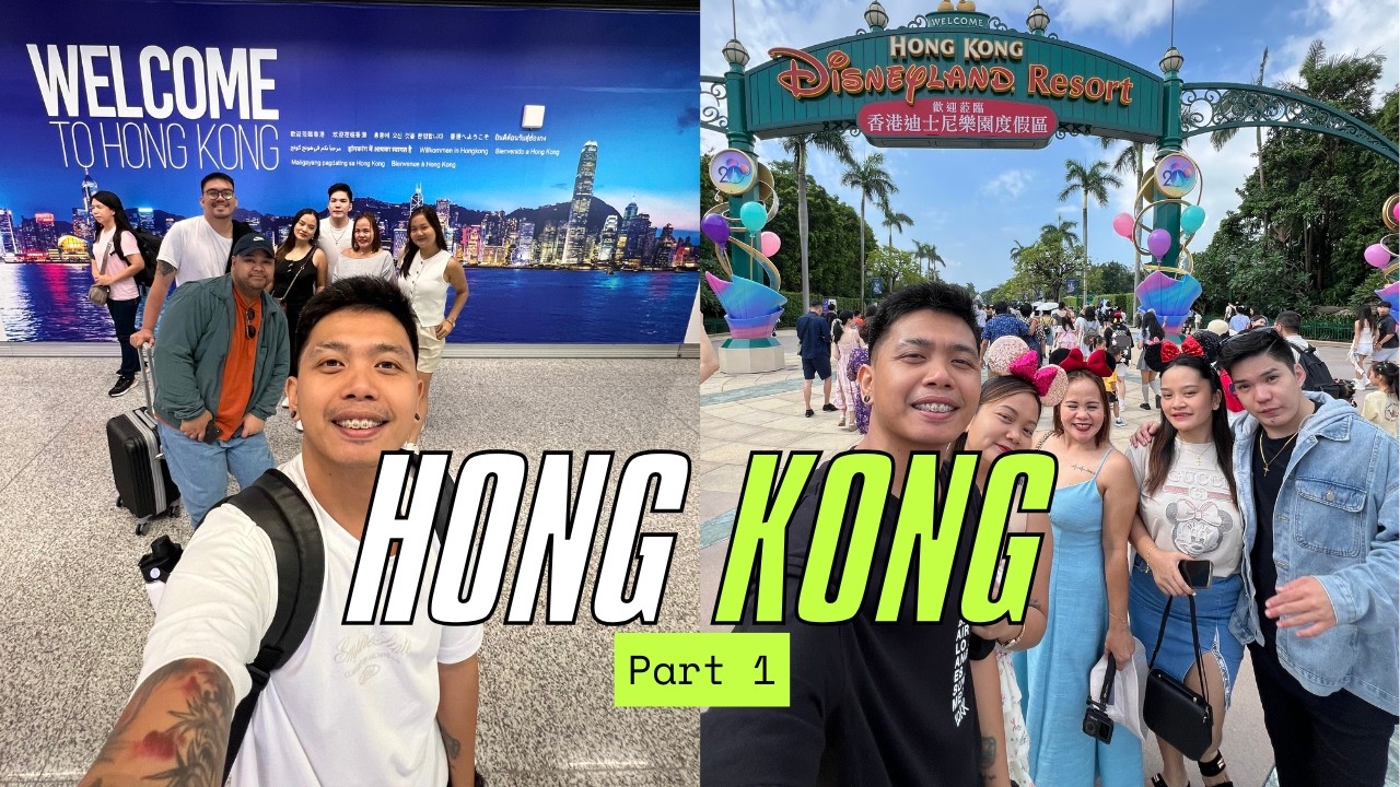 HONG KONG - Part 1 (Disneyland - Mystic Manor - Slinky Dog Spin - Ant-Man and The Wasp - Iron Man)