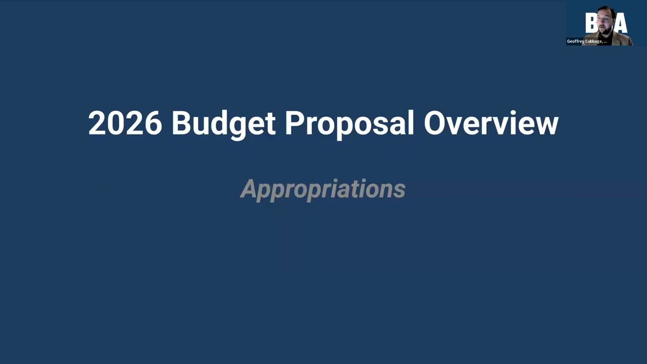48th Ward Budget Town Hall - November 3, 2025