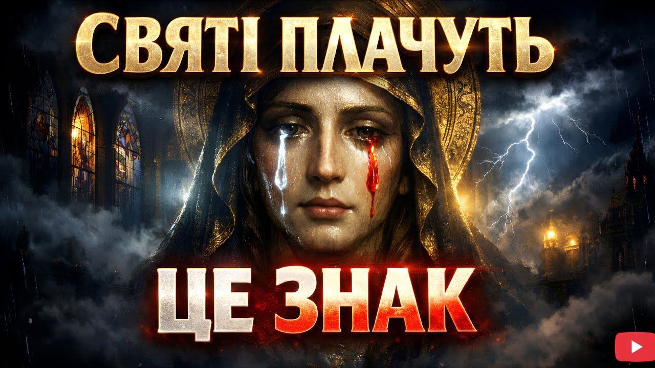 СВЯТІ ПЛАЧУТЬ 😢 Таємні знаки перед великими подіями