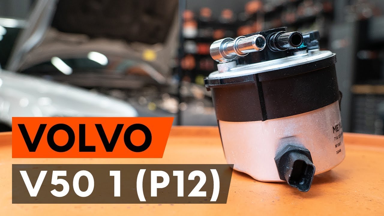 Jak wymienić filtr paliwa VOLVO V50 1 (P12) [PORADNIK AUTODOC]