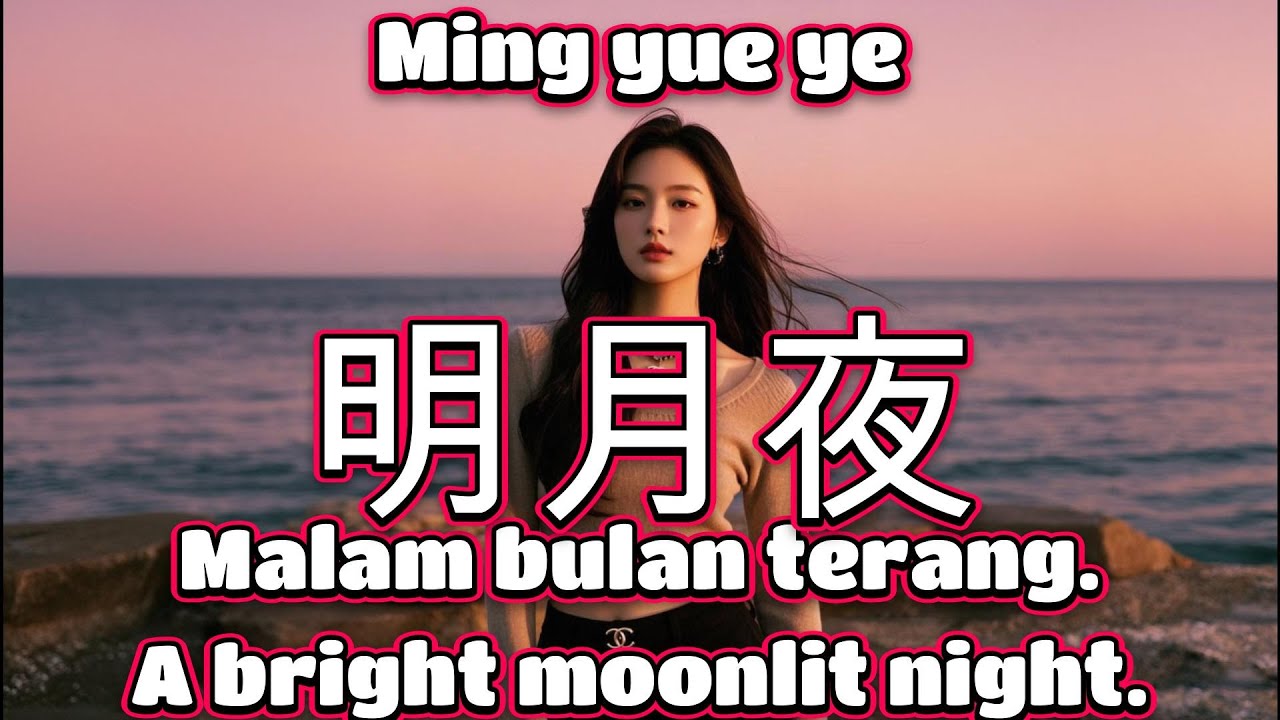 明月夜🎵演唱🎵桂林玉儿（超好聽）cover🎵Ming yue ye