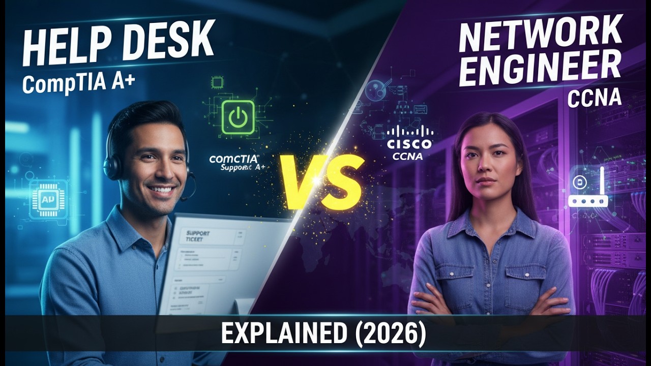 CCNA против CompTIA A+ в 2026 году: какой ИТ-сертификат следует получить первым?