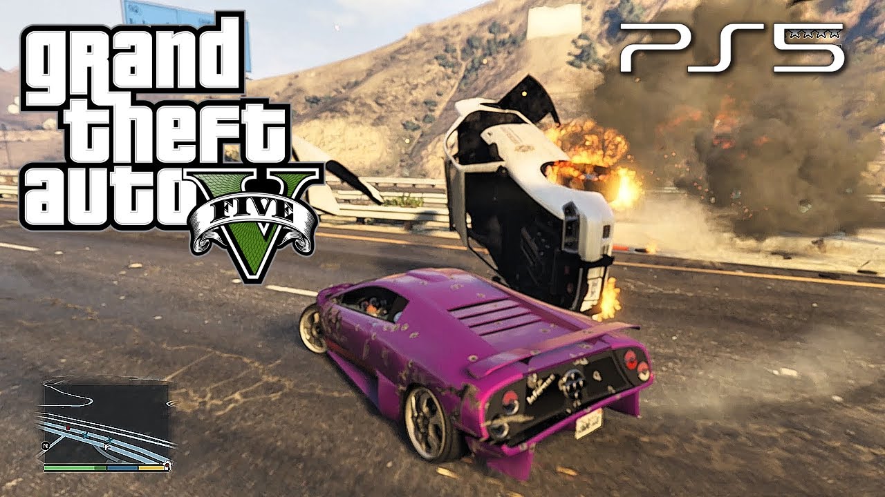 Grand Theft Auto V PS5 Free-roam gameplay #29