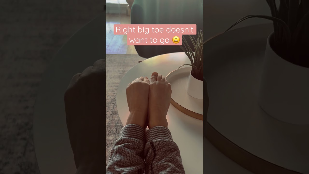 Part 1.  Do your toes move the same? Stay tuned for Part 2 and learn what you can do! #fascia