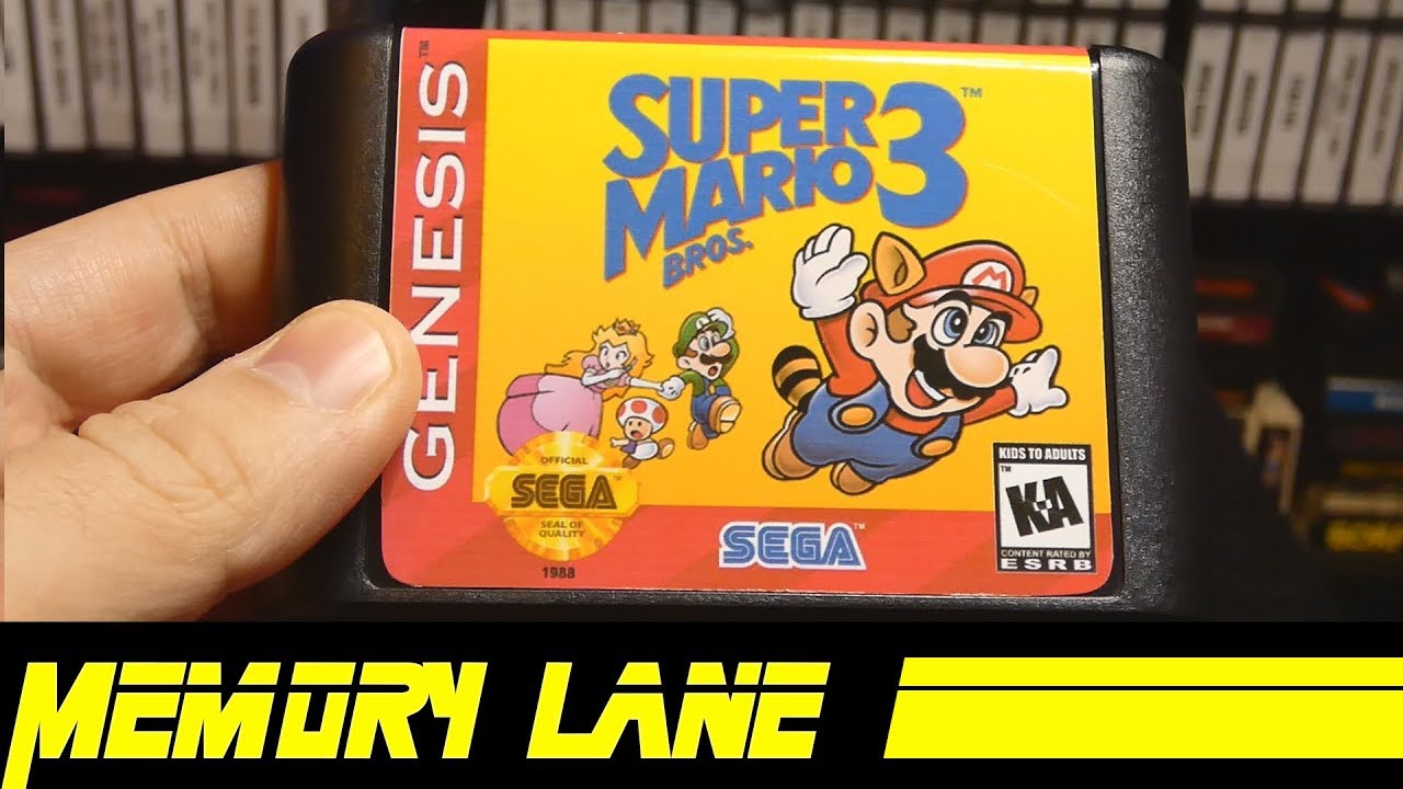 Super Mario Bros 3 for Sega Genesis (Memory Lane)