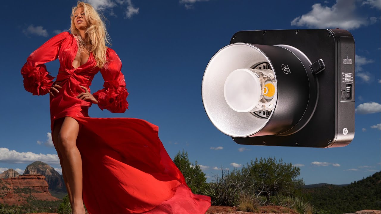 Half the price of Godox and just as Bright- Neewer Q4 Q6 flash outdoor portrait glamour photography