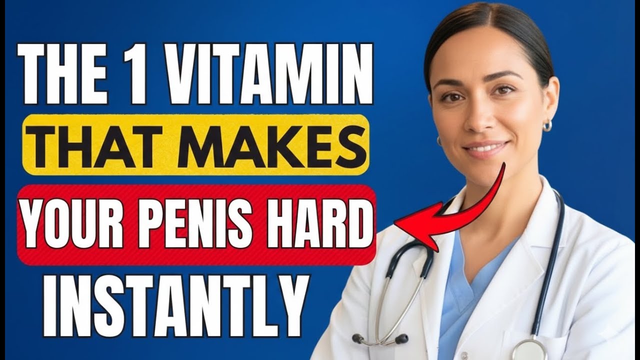 Men Over 50: Take THIS Vitamin at Night for Harder Erections & Deep Sleep