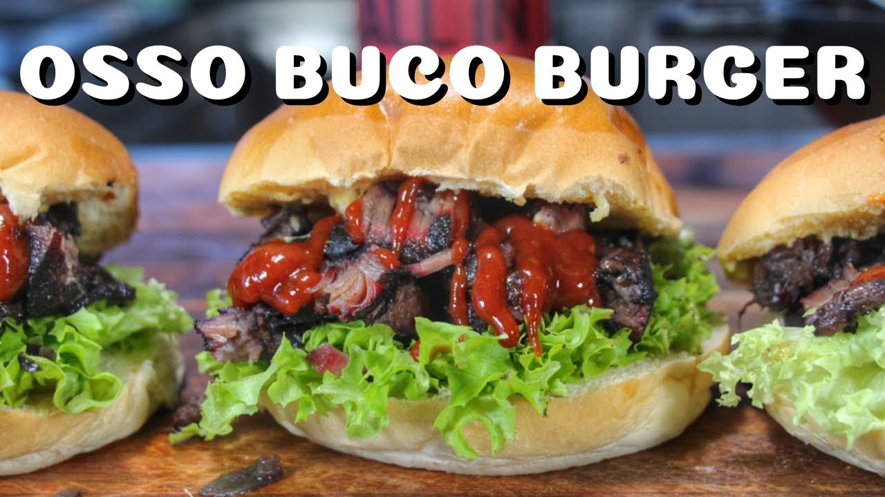 OSSO BUCO BURGER - RINDER BEINSCHEIBE vom SMOKER - ZART wie BUTTER - deutsches BBQ-Video - 0815BBQ