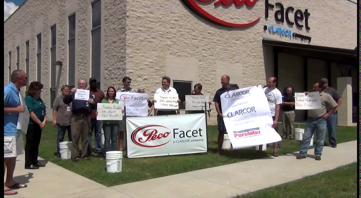 PECOFacet ALS Ice Bucket Challenge
