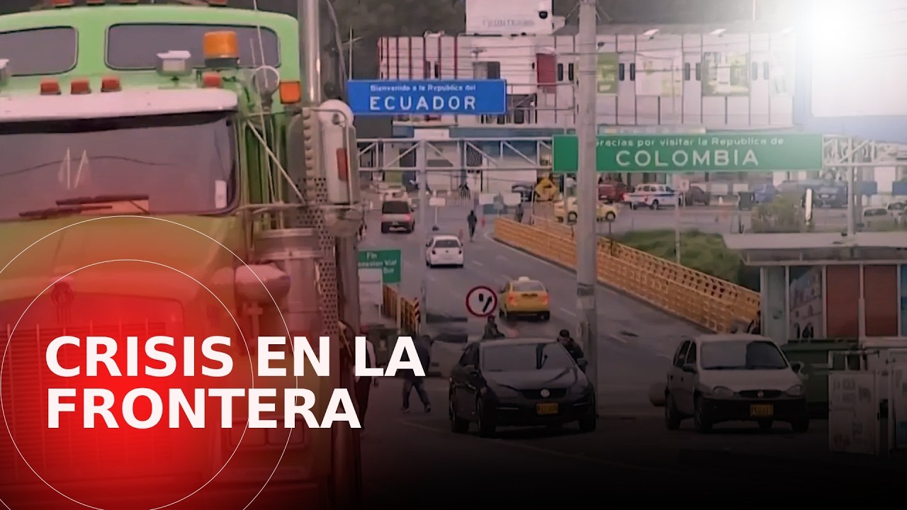 Bloqueo en la frontera con Ecuador deja pérdidas millonarias y 200.000 empleos en riesgo