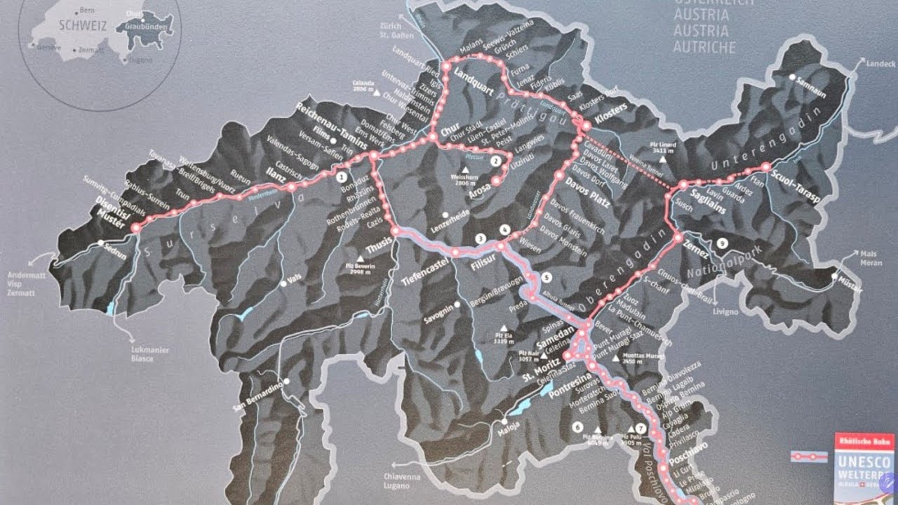 Landquart → St. Moritz → Bergün 🇨🇭 | Epic Swiss Train Ride | UNESCO World Heritage